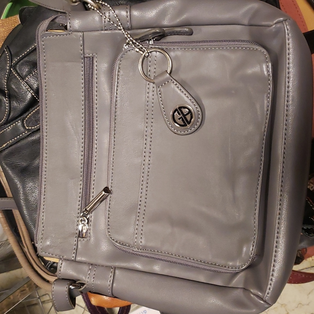 Giani Bernini crossbody leather bag